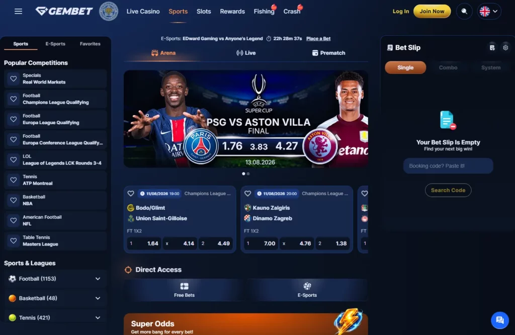 Gembet Sports Betting