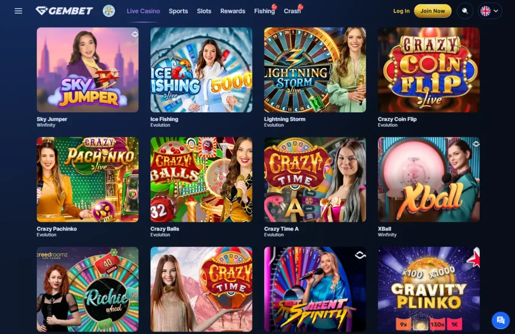Game Shows and Other Live Formats