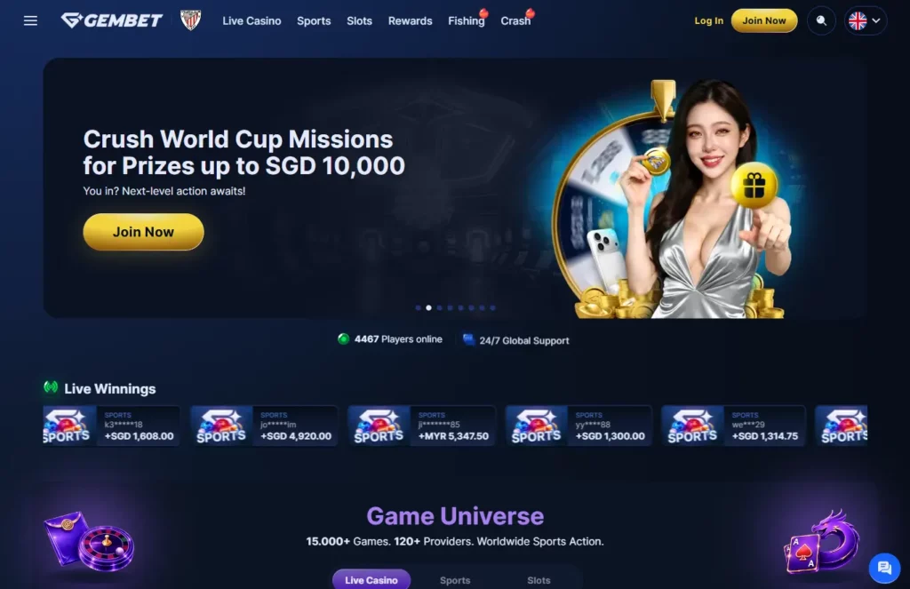 About Gembet Singapore