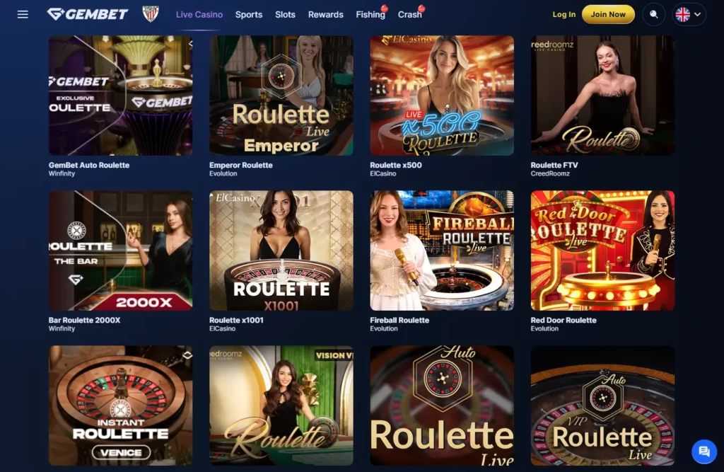 Live Roulette
