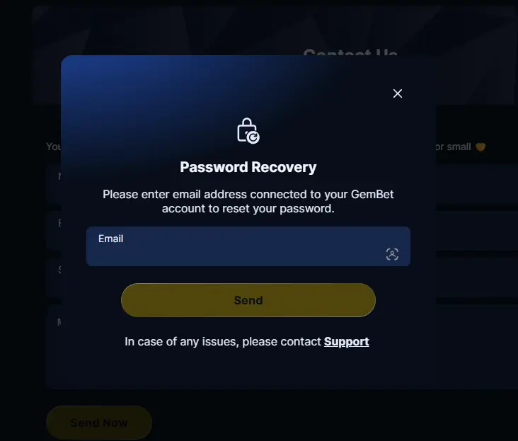 Forgotten Password