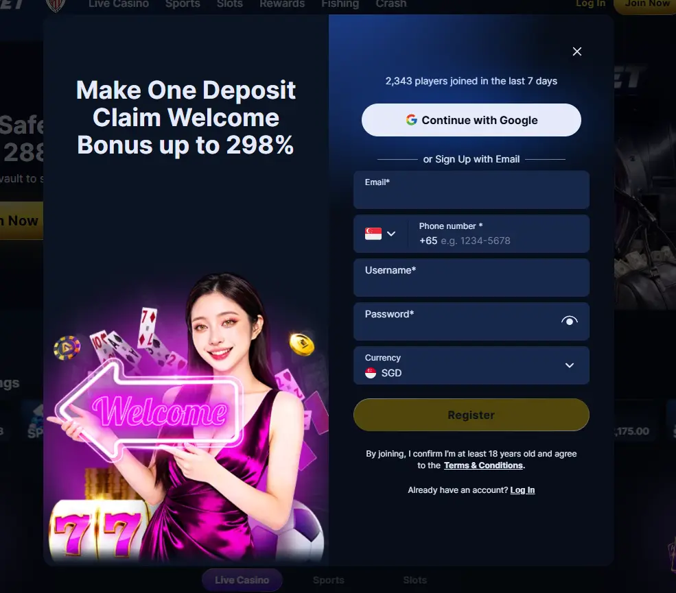 Gembet Betting Account